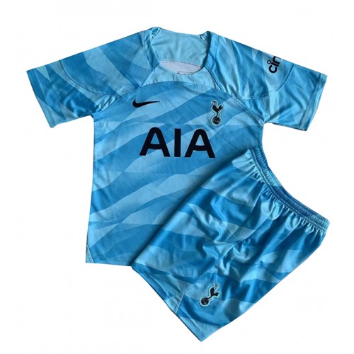 Dětský Fotbalový dres Tottenham Hotspur Brankářské 2023-24 Domácí Krátký Rukáv (+ trenýrky)